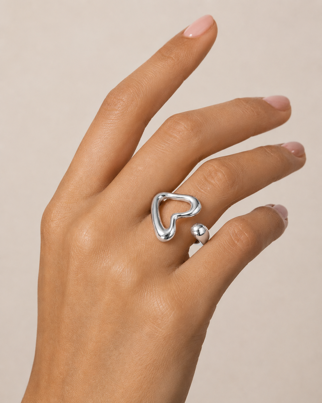 ANELLO ABSTRACT HEART