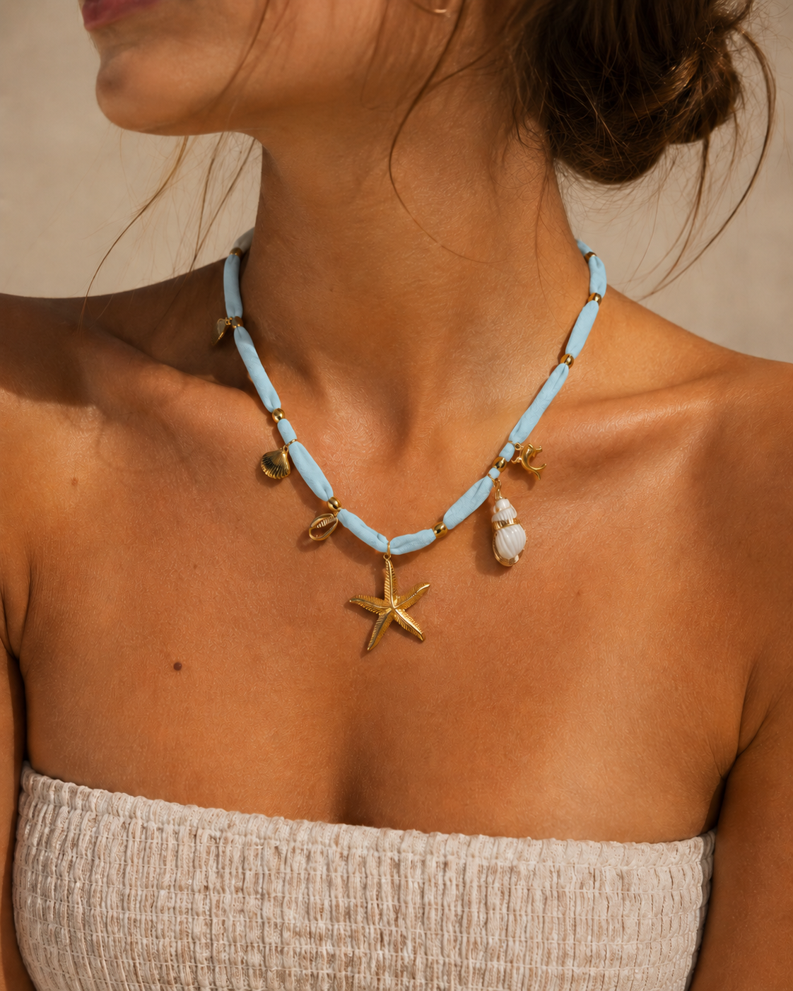 COLLANA BLUE CORAL BAY