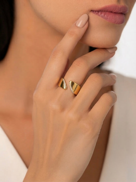 ANELLO DOUBLE SPARKLING