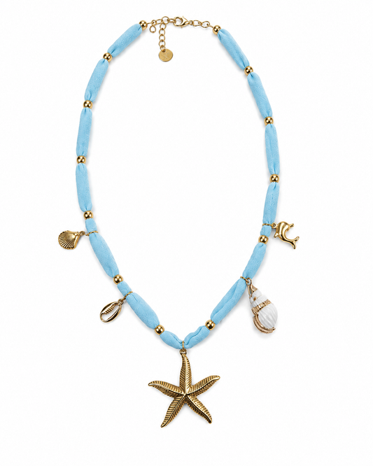 COLLANA BLUE CORAL BAY