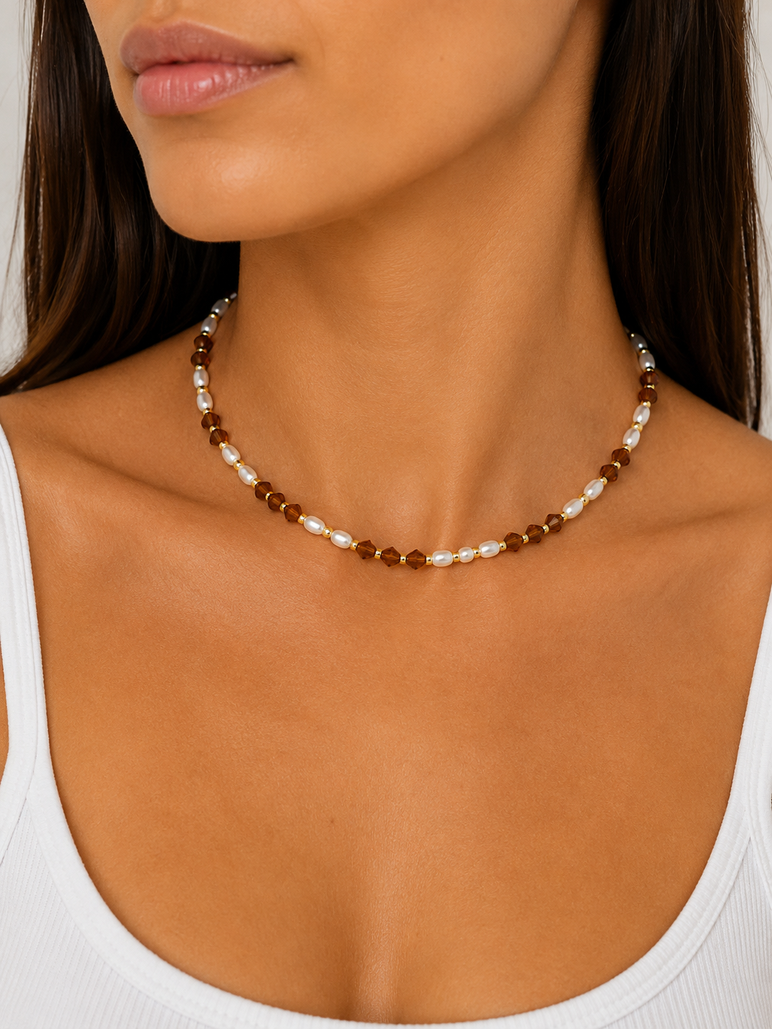 COLLANA MIDNIGHT BROWN