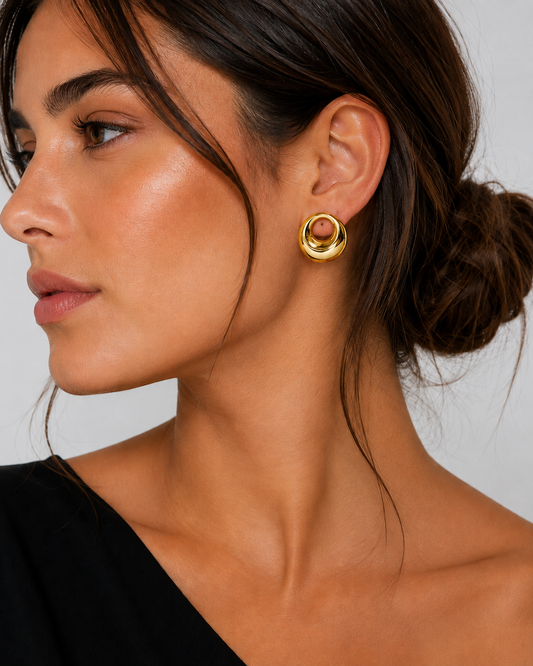 ORECCHINI CHUNKY HOOPS