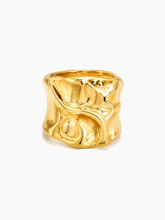 ANELLO ORO LIQUIDO