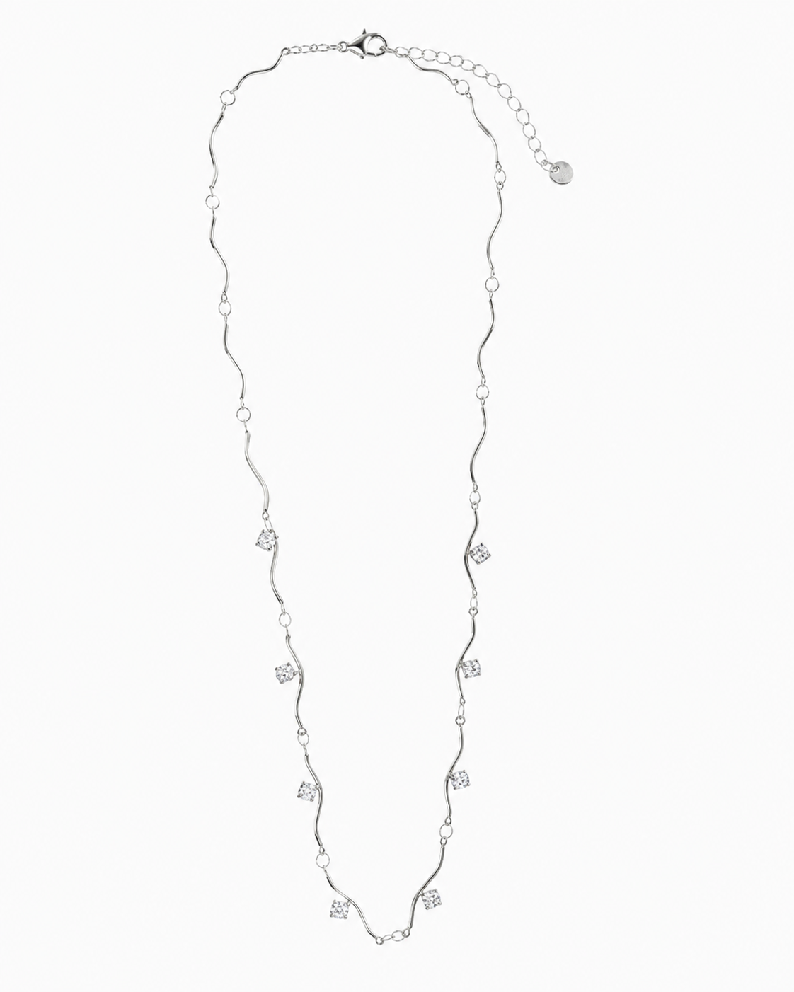 COLLANA SHINY WAVE SILVER