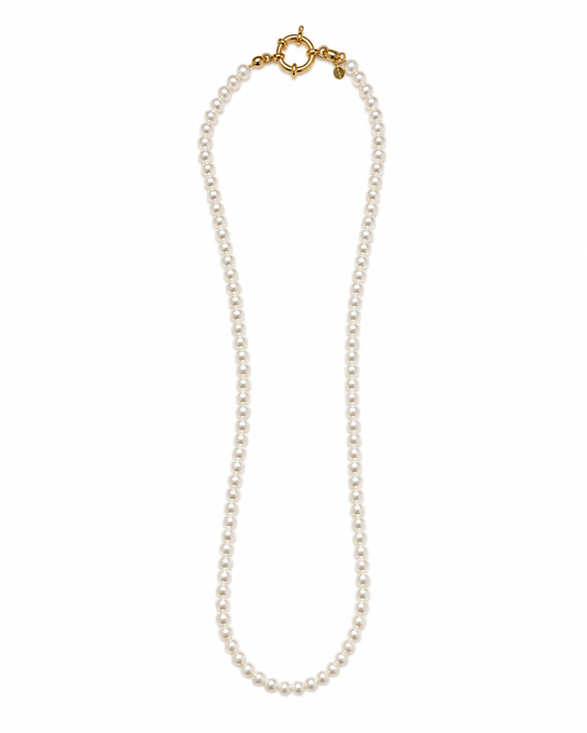 COLLANA PERLA 4MM
