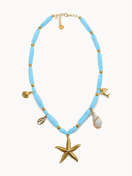 COLLANA BLUE CORAL BAY