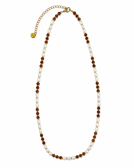 COLLANA MIDNIGHT BROWN