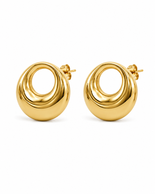 ORECCHINI CHUNKY HOOPS