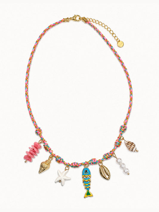 COLLANA PINK TROPICAL