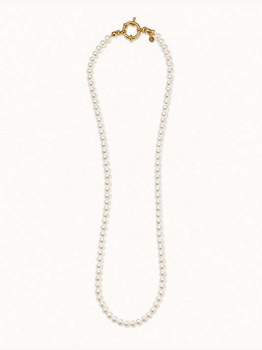 COLLANA PERLA 4MM