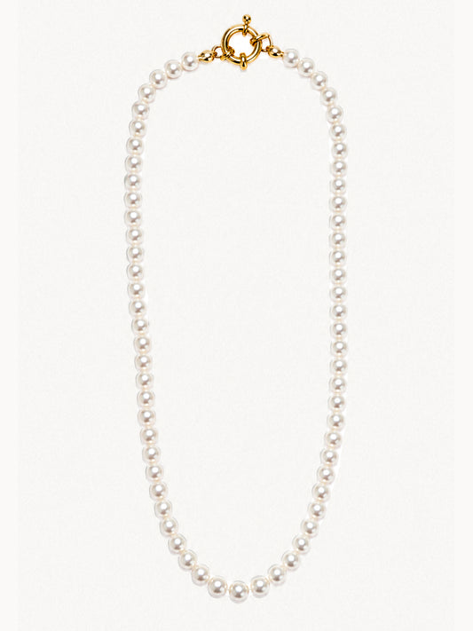 COLLANA PERLA 6MM